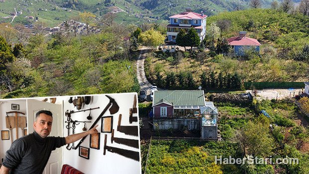 'Köy odası' geleneğinden esinlendi: Elinde 200'den fazla var! 'Burası, herkesin geçmişine dair mirası bulabildiği yer'