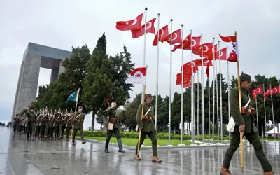 Çanakkale'de 111. Yıl Provası: 57. Alay Yeniden Tarihe Yürüdü